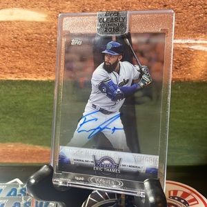 2018 Topps Clearly Authentic- SEALED- Eric Thames CASA-ET